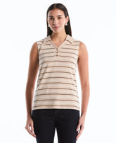 Stripe Polo Top