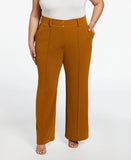 Plus Size Wide Waistband Wide Leg Pant