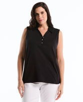 Plus Size Polo Top