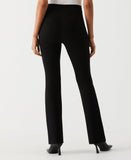 Petite Ponte Knit Bootcut Pull On Pant 30 inseam