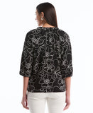 Floral Embroidered Blouse