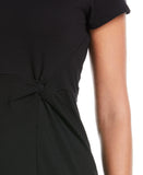 Plus Size Twist Midi Dress