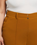 Plus Size Wide Waistband Wide Leg Pant