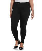 Ponte Knit Pull On Stirrup Legging