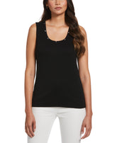 Petite Tank Top with Hardware