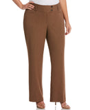 Plus Size Gabardine Bootcut Pant Curvy Fit