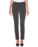 Petite Ponte Knit Slim Leg Pant Comfort Fit