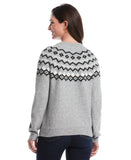Crew Neck Fair Isle Sweater