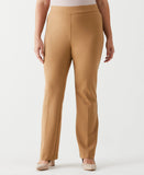 Plus Size Ponte Knit Bootcut Pull On Pant