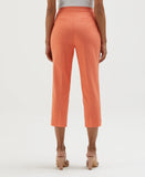 Petite Satin Twill Capri with Grommets