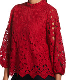 3 4 Sleeve Lace Top