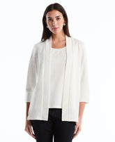 Petite Ottoman Knit Cardigan Sweater