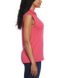 Ribbed V Neck Polo