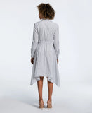 Handkerchief Dress with Chain Belt
