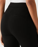 Petite Ponte Knit Bootcut Pull On Pant 30 inseam