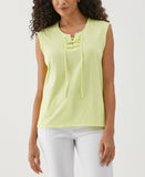 Lace Up Tank Top