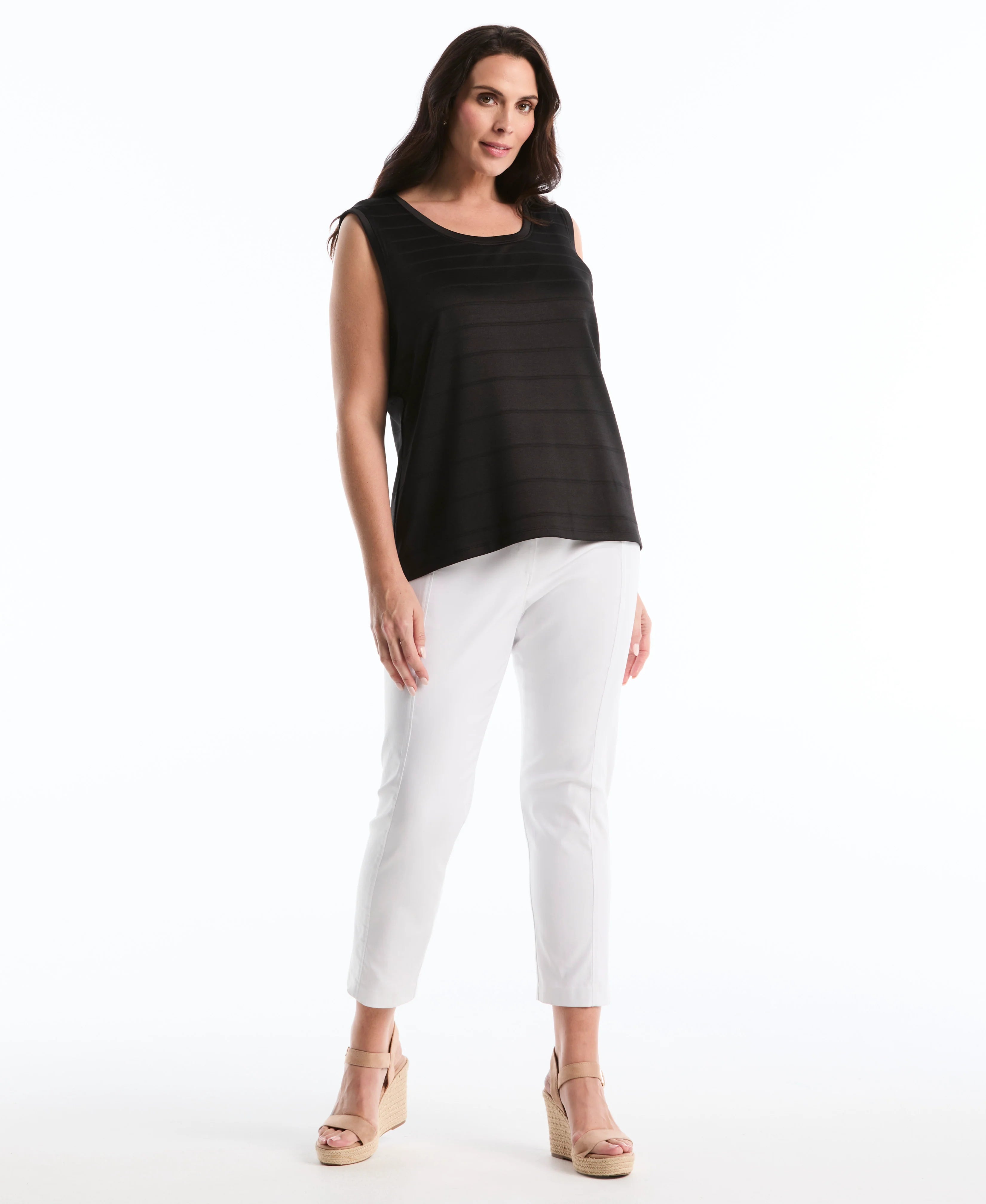 Plus Size Ottoman Knit Top