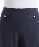 Plus Size Indigo Denim Wide Leg Pant