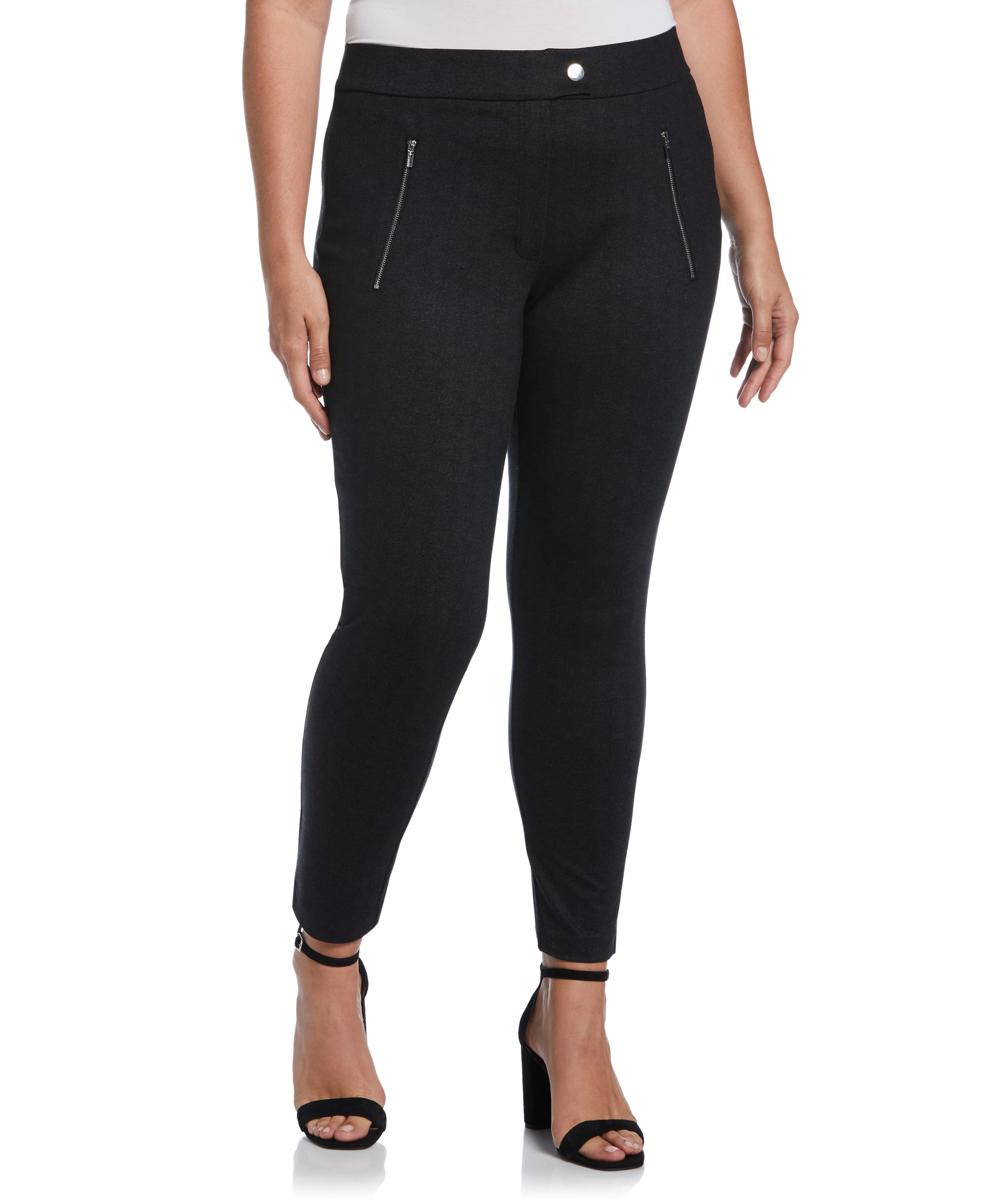 Pull On Pant with Zip Detail