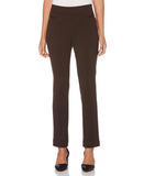 Petite Ponte Knit Slim Leg Pant Comfort Fit