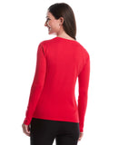 Chain Neck Detail Top
