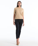 Petite Diamond Stitch Sweater
