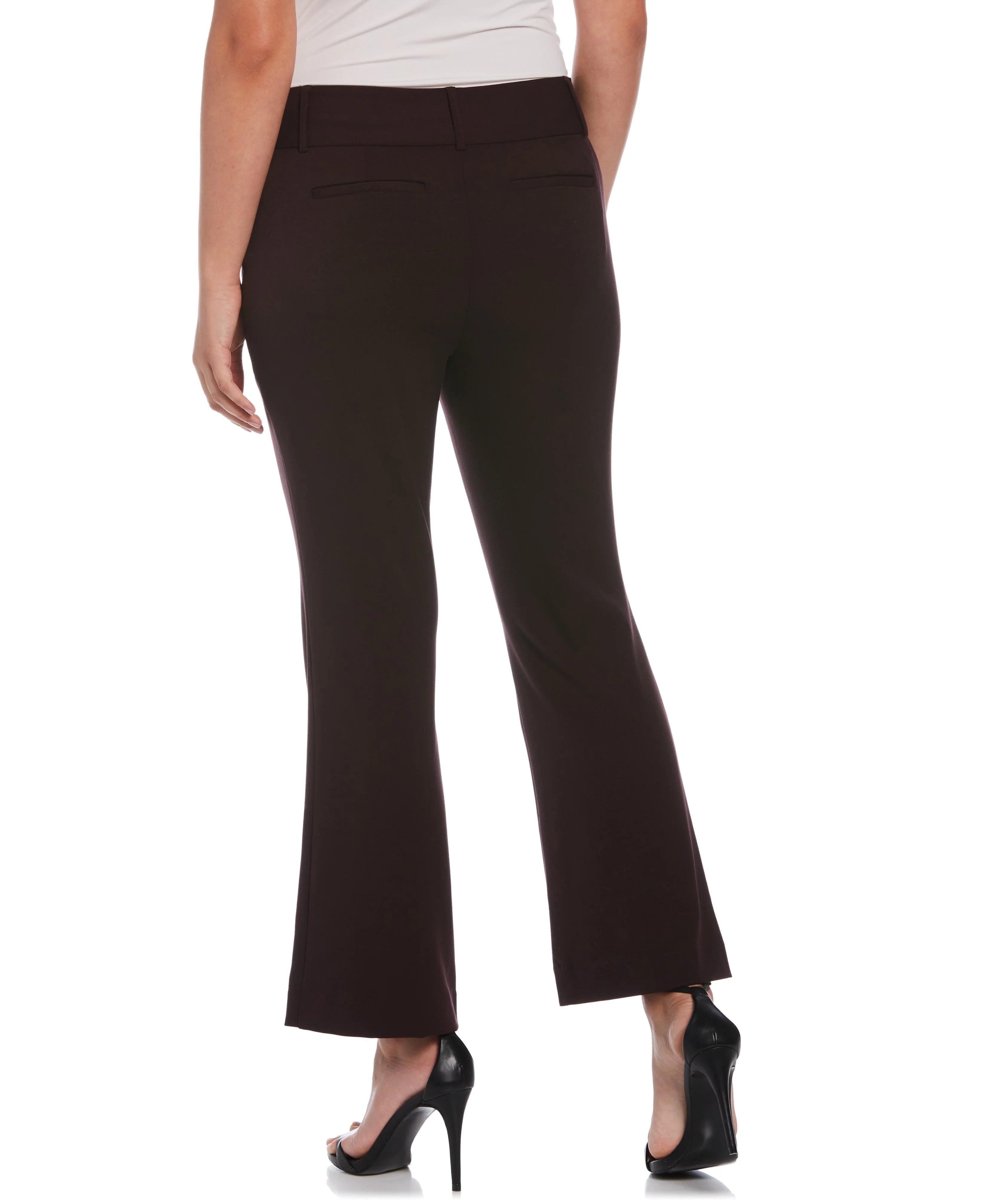 Gabardine Bootcut Pant Short Curvy Fit 29 inseam