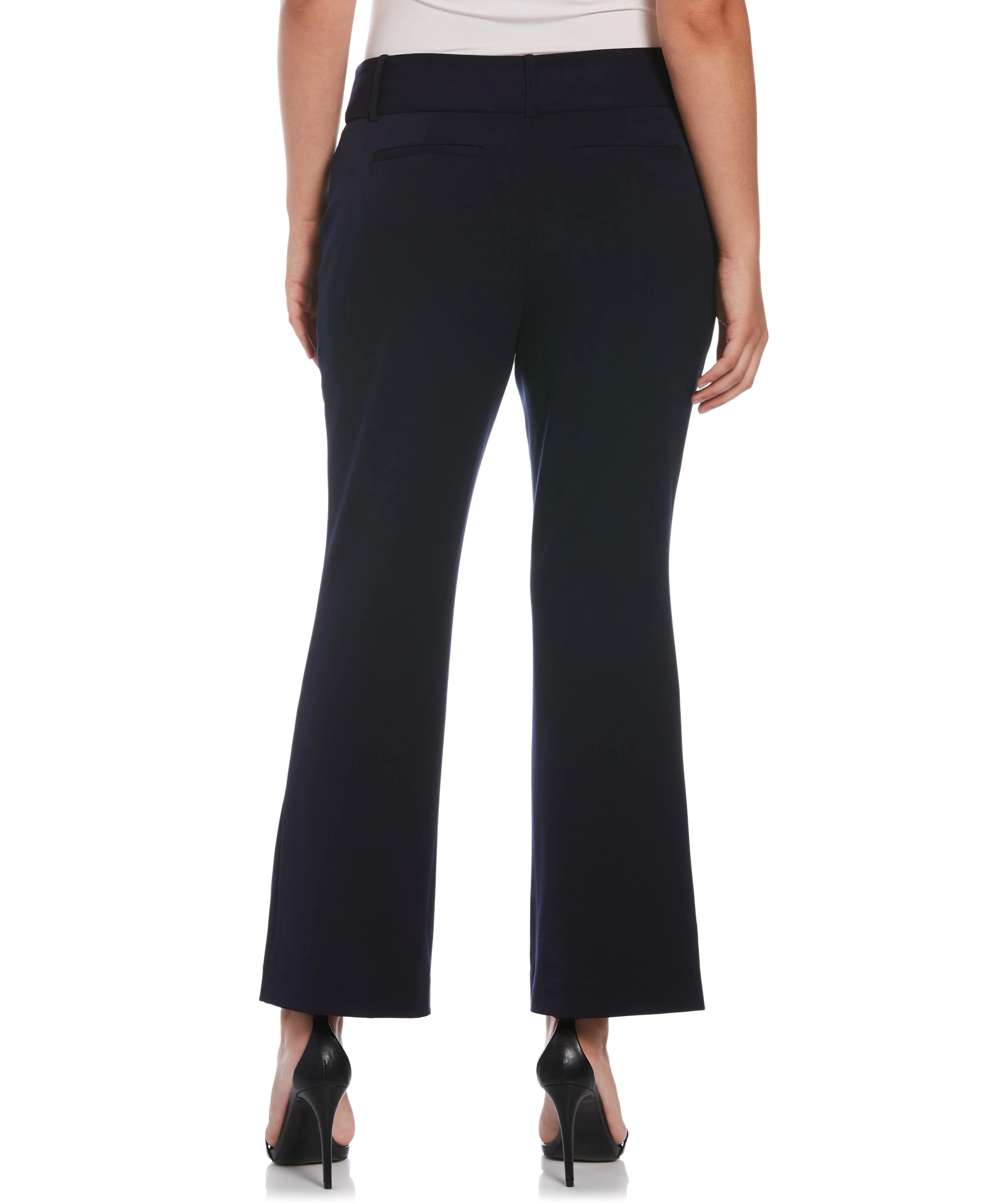 Gabardine Bootcut Pant Short Curvy Fit 29 inseam