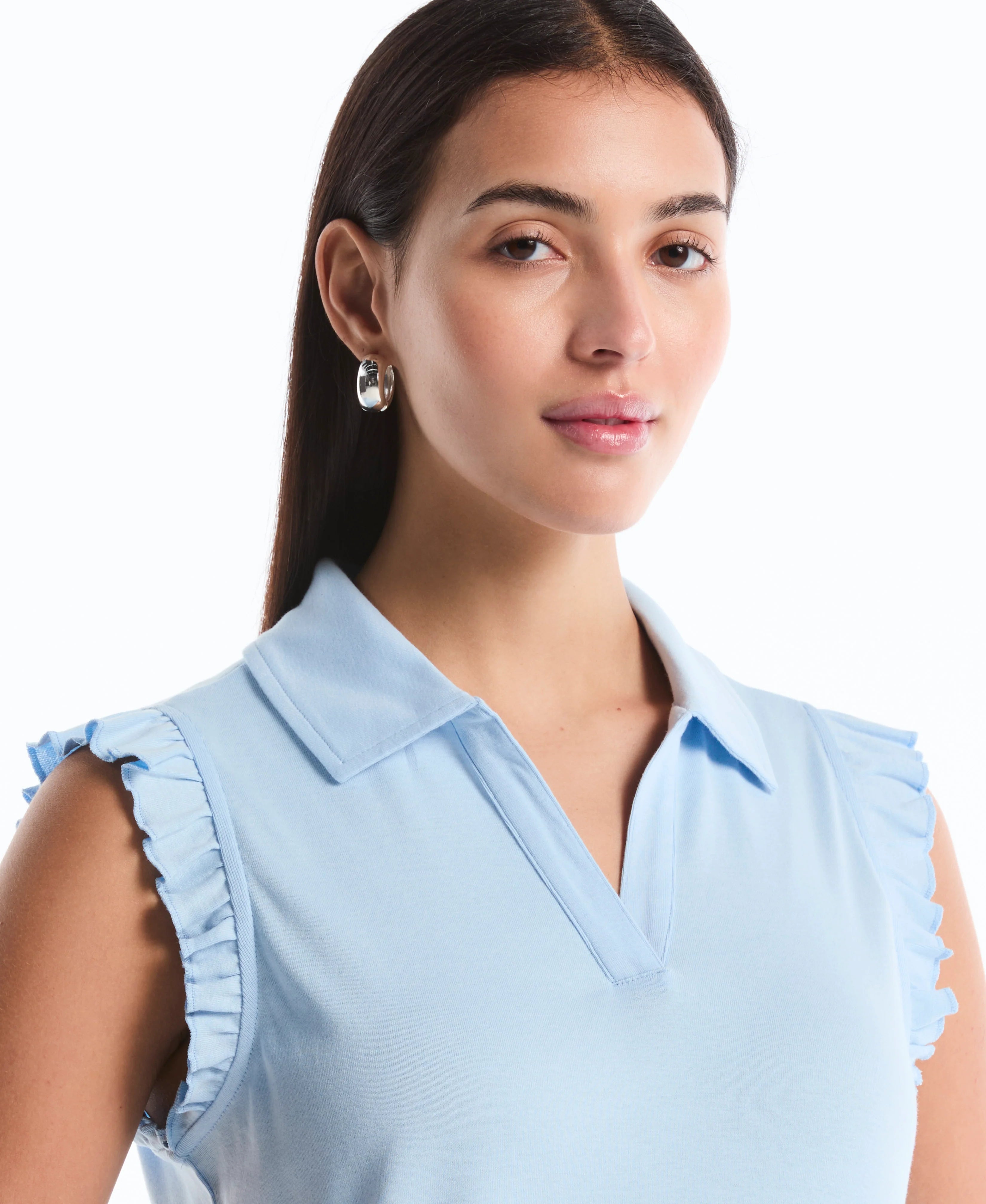 Ruffle Polo