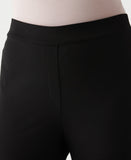 Plus Size Ponte Knit Short Length Bootcut Pull On Pant