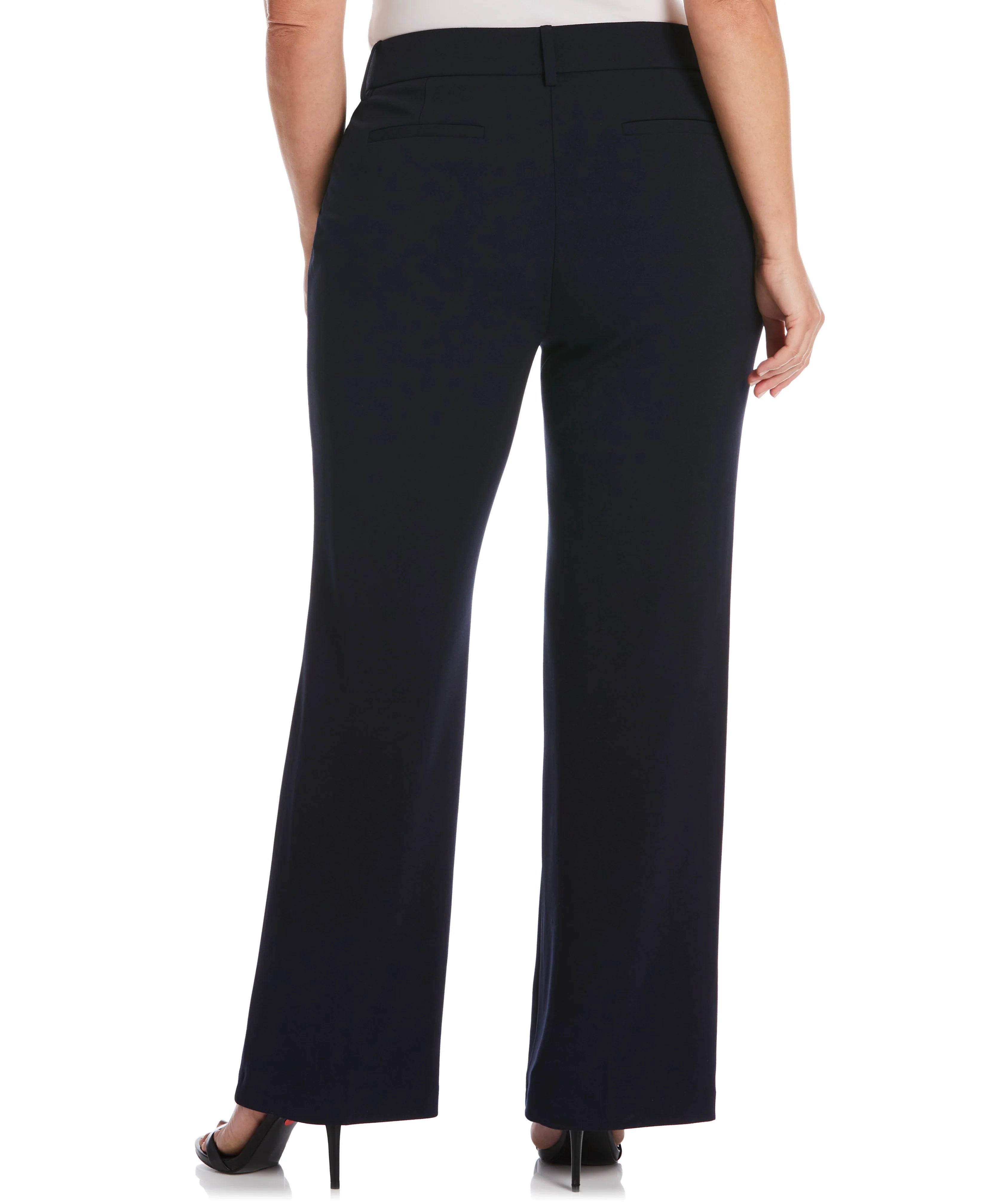 Plus Size Stretch Crepe Pant Classic Fit