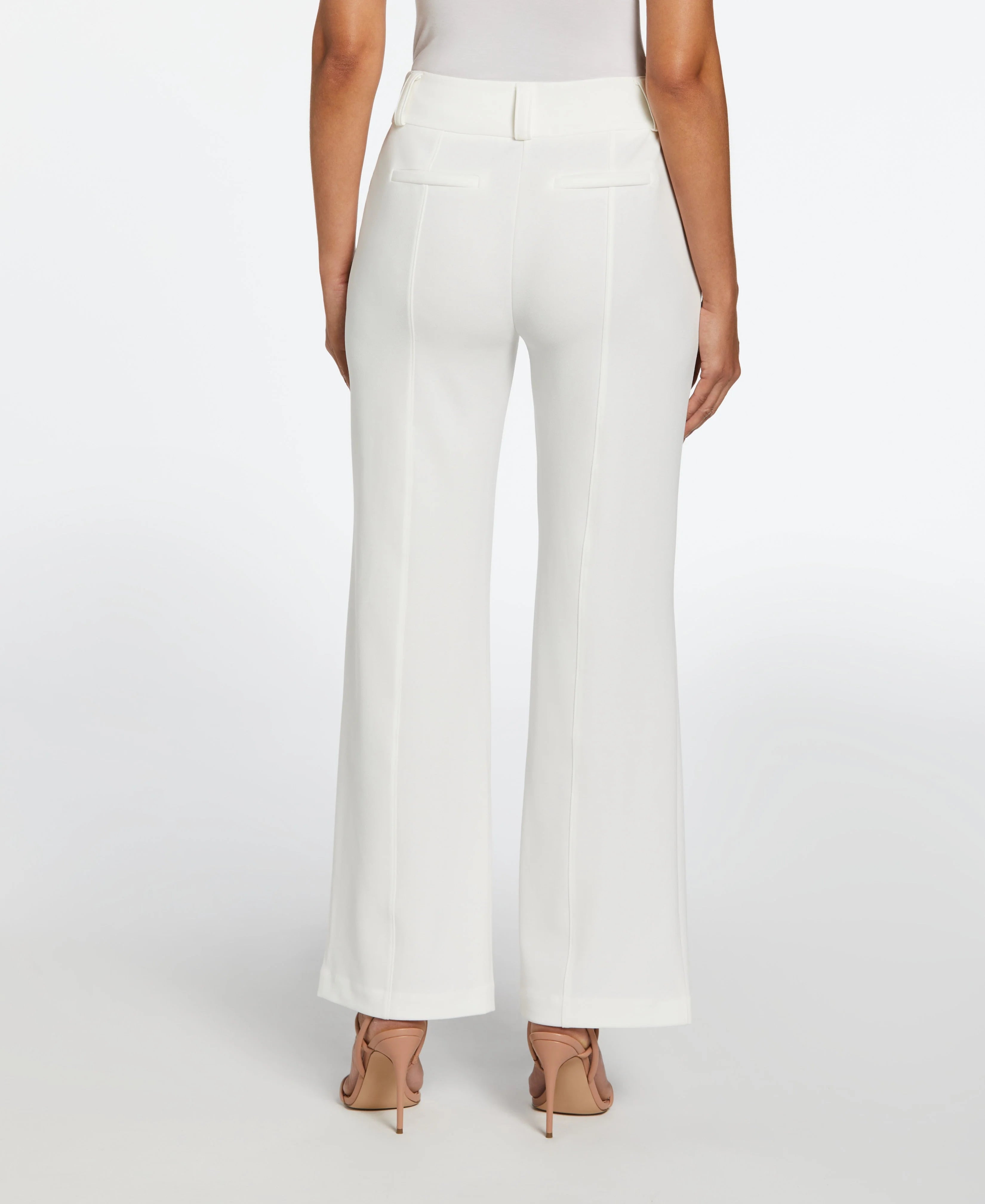 Wide Waistband Wide Leg Pant