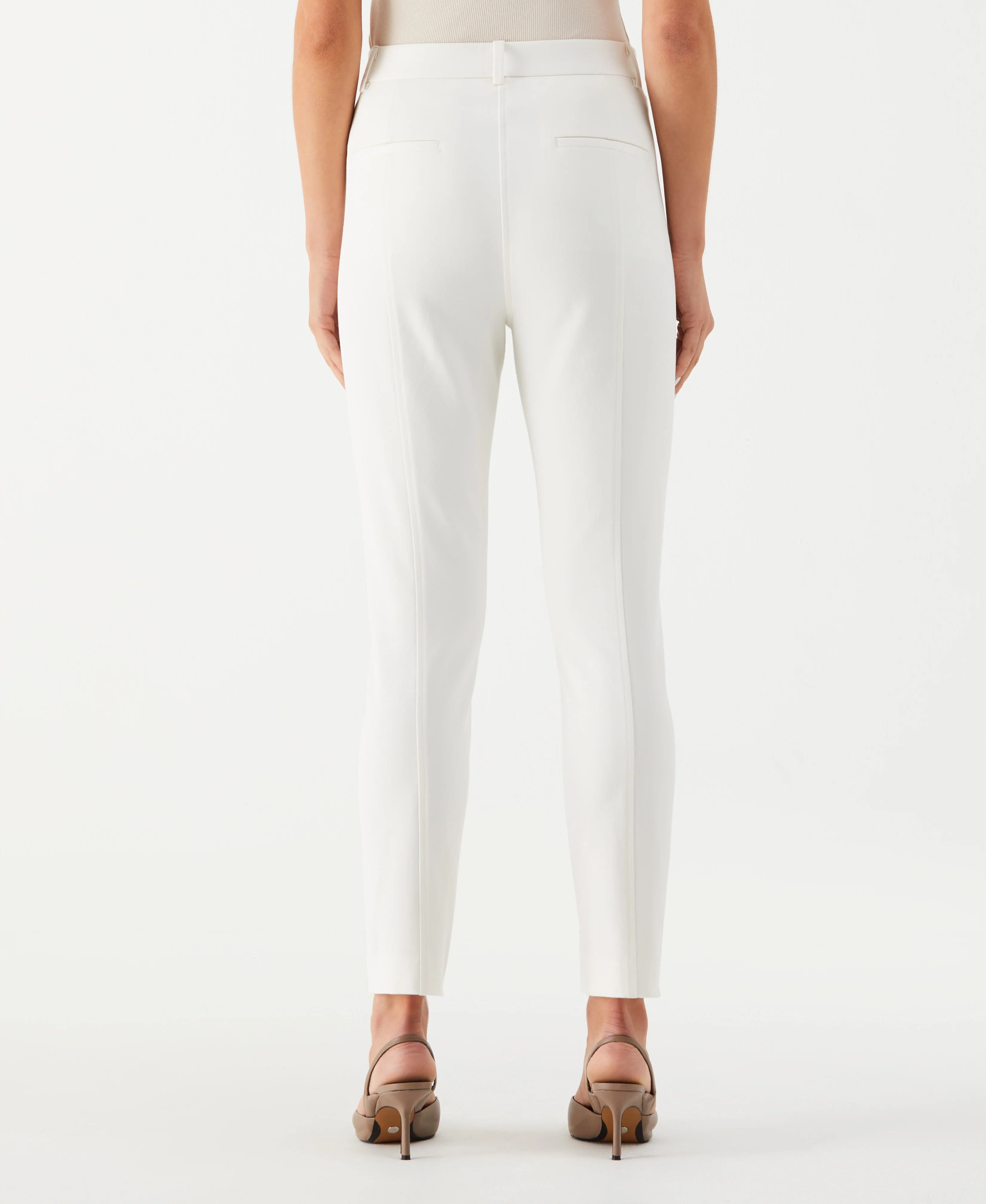 Petite Seamed Ankle Pant