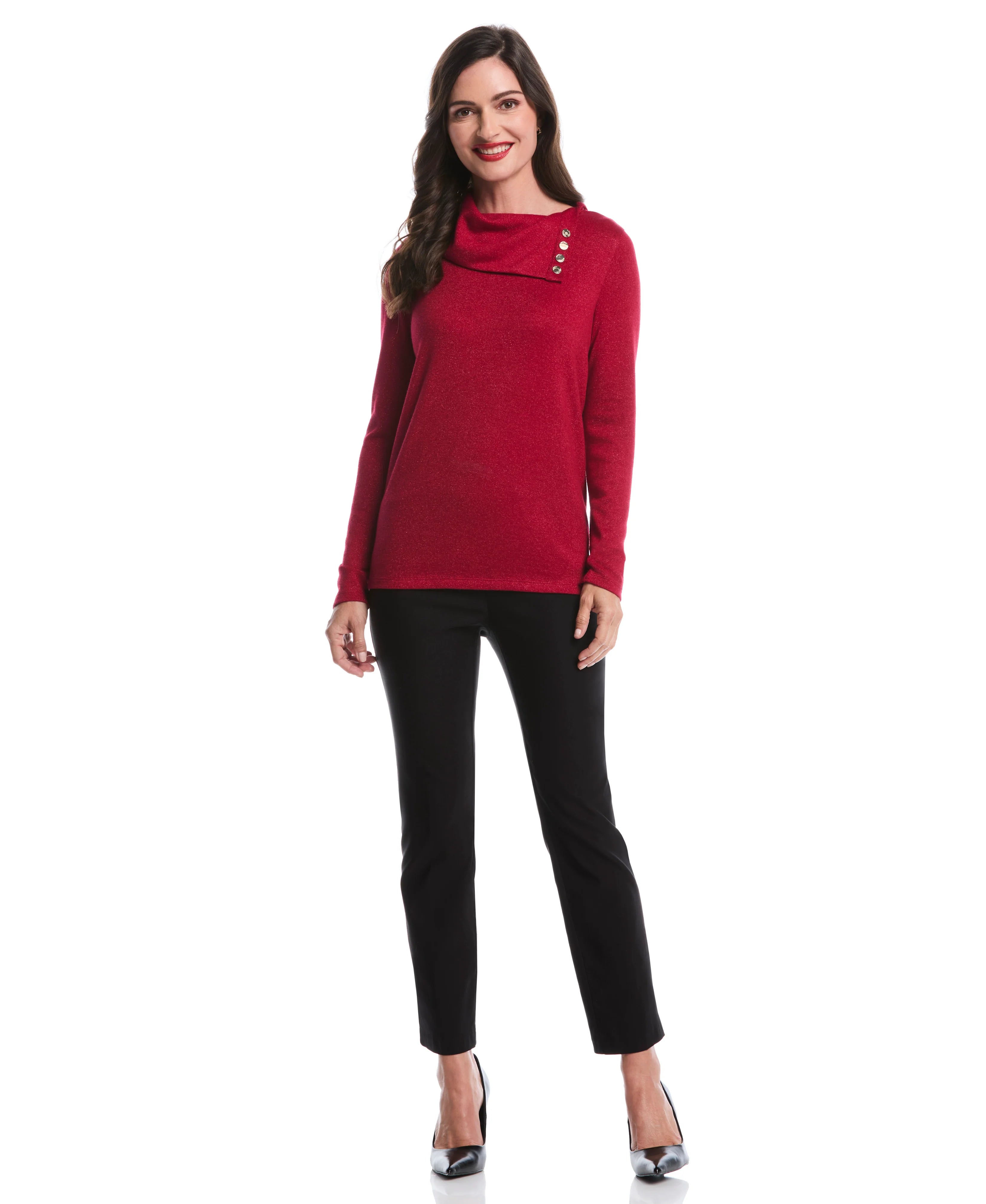 Split Collar Top