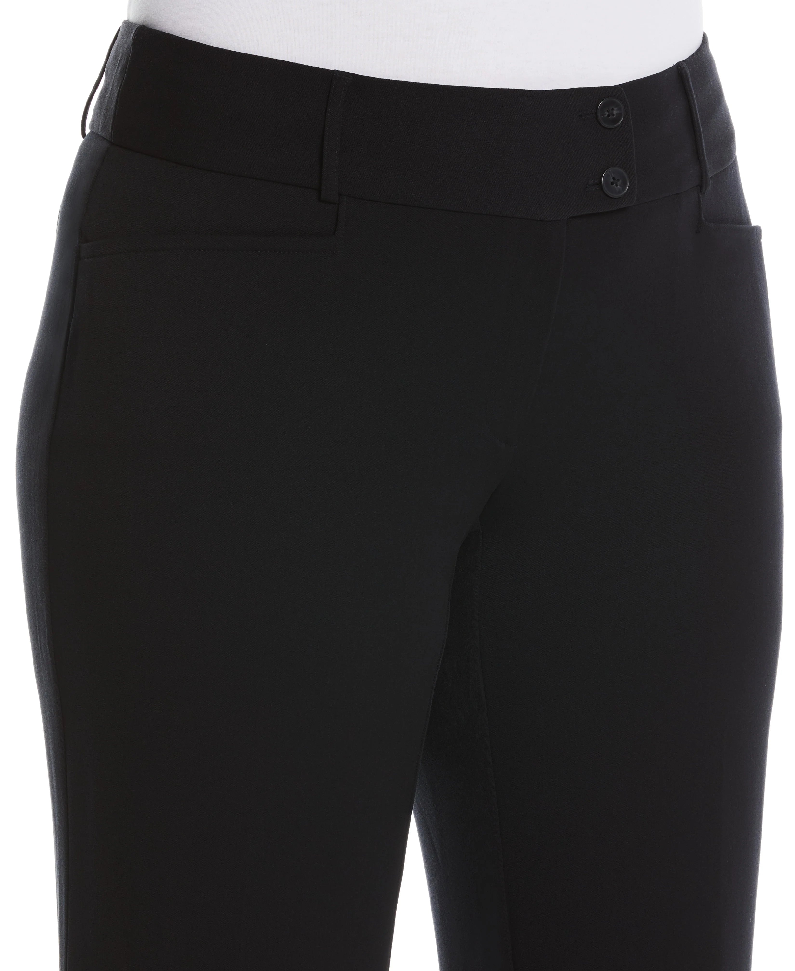 Plus Size Curvy Fit Boot Cut Pant Curvy Fit