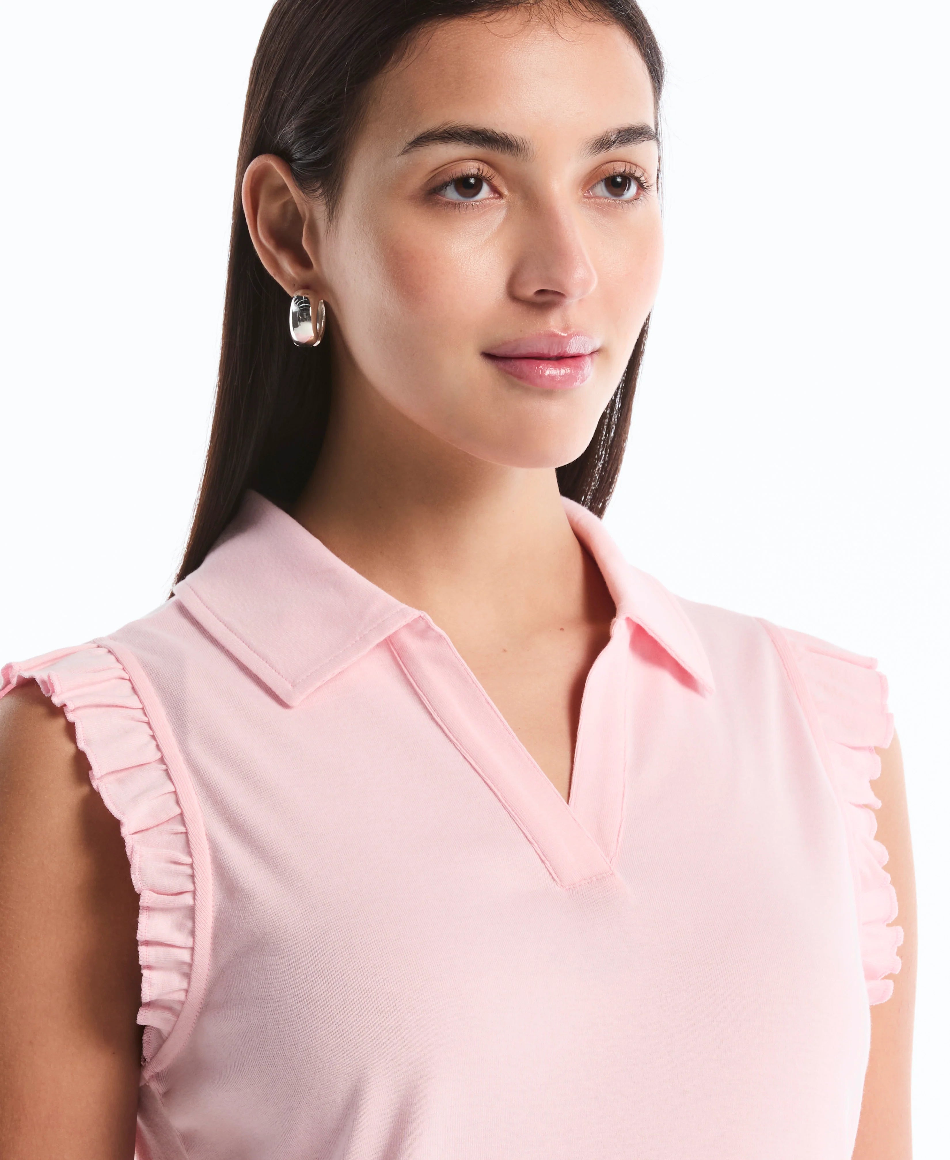 Ruffle Polo