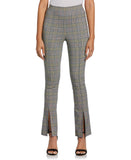 Petite Slit Front Pull On Pant