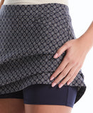 Tile Print Skort