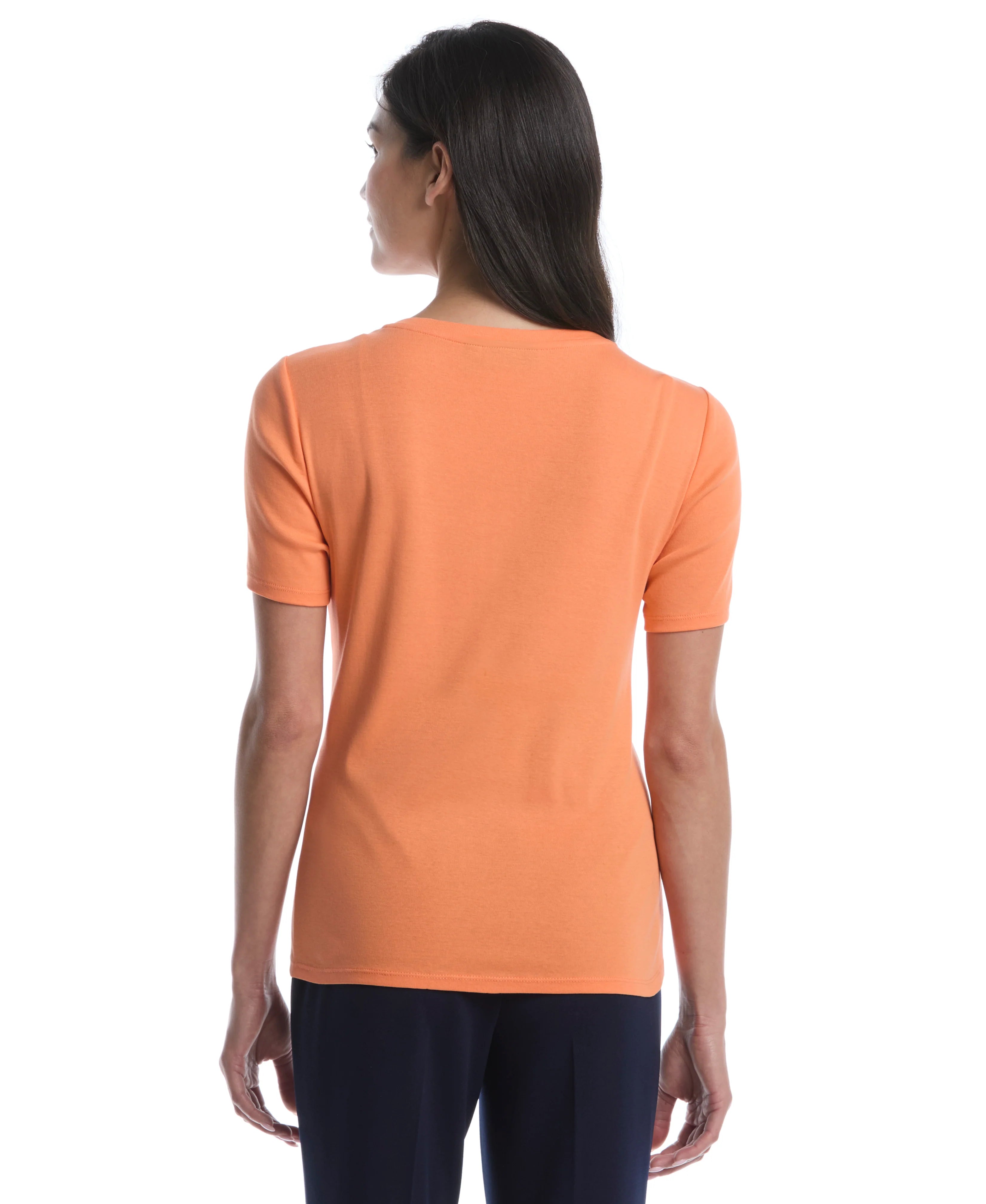 Petite Welt Pocket Button Detail Top