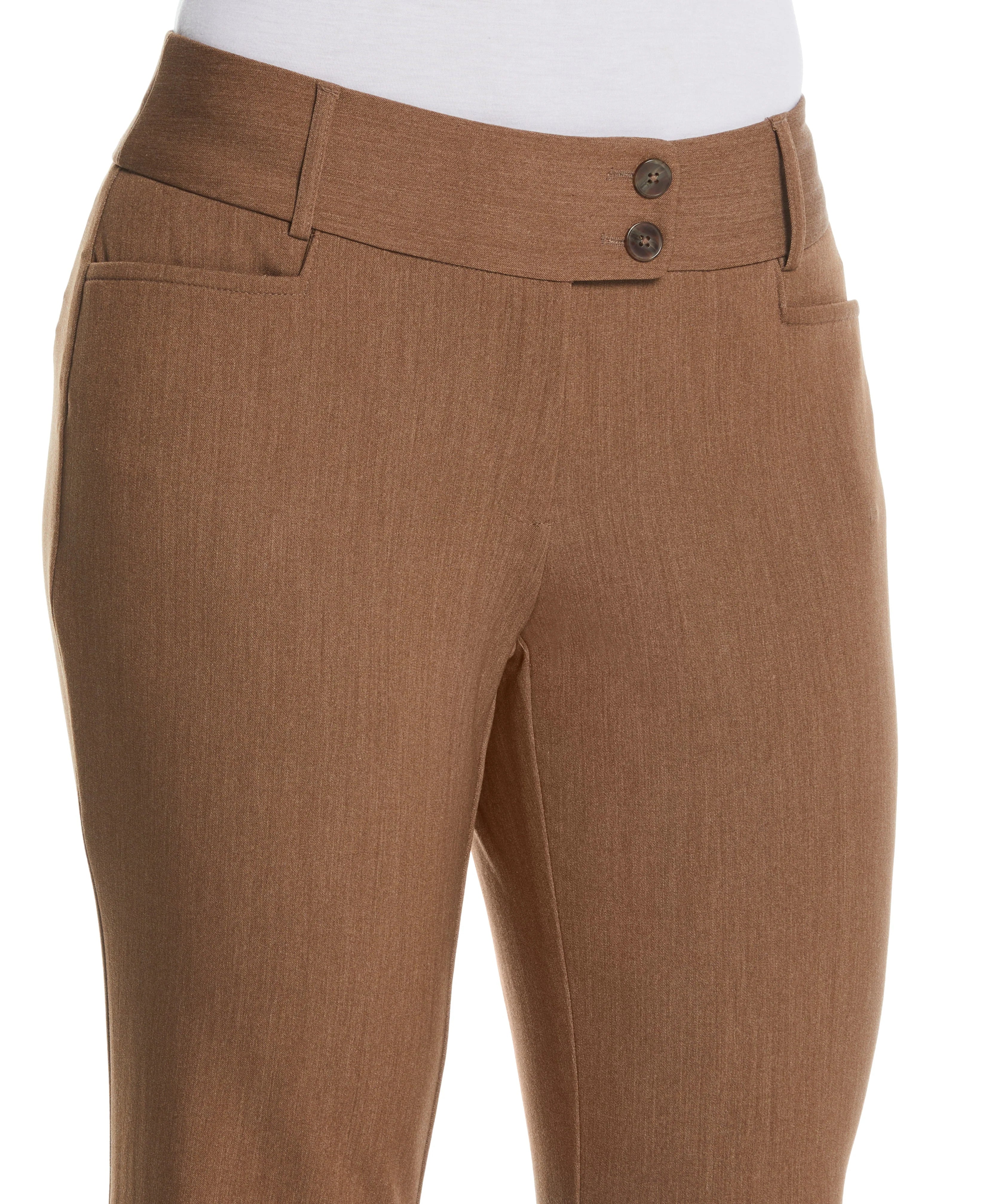 Gabardine Bootcut Pant Curvy Fit