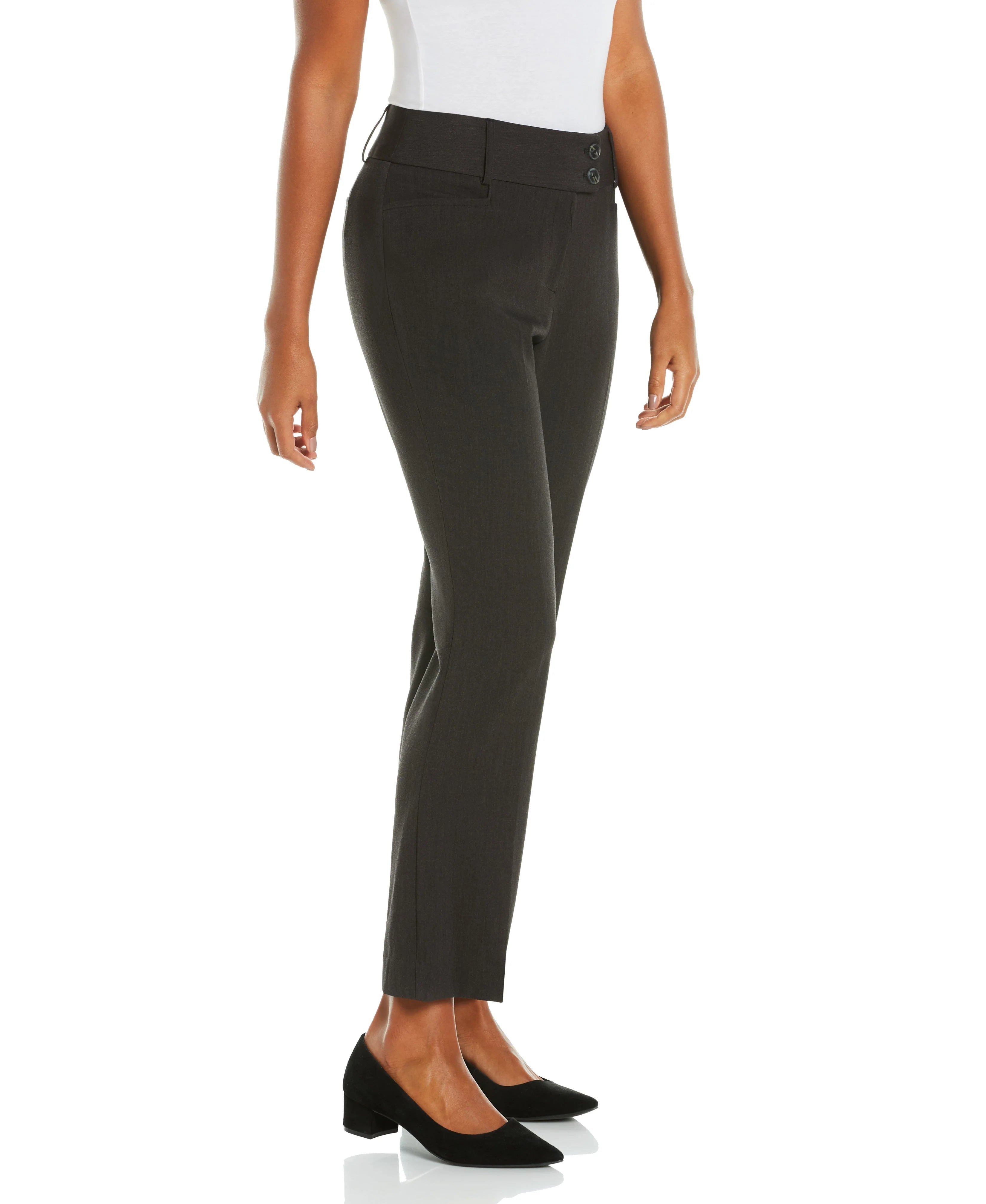 Gabardine Bootcut Pant Short Curvy Fit 29 inseam