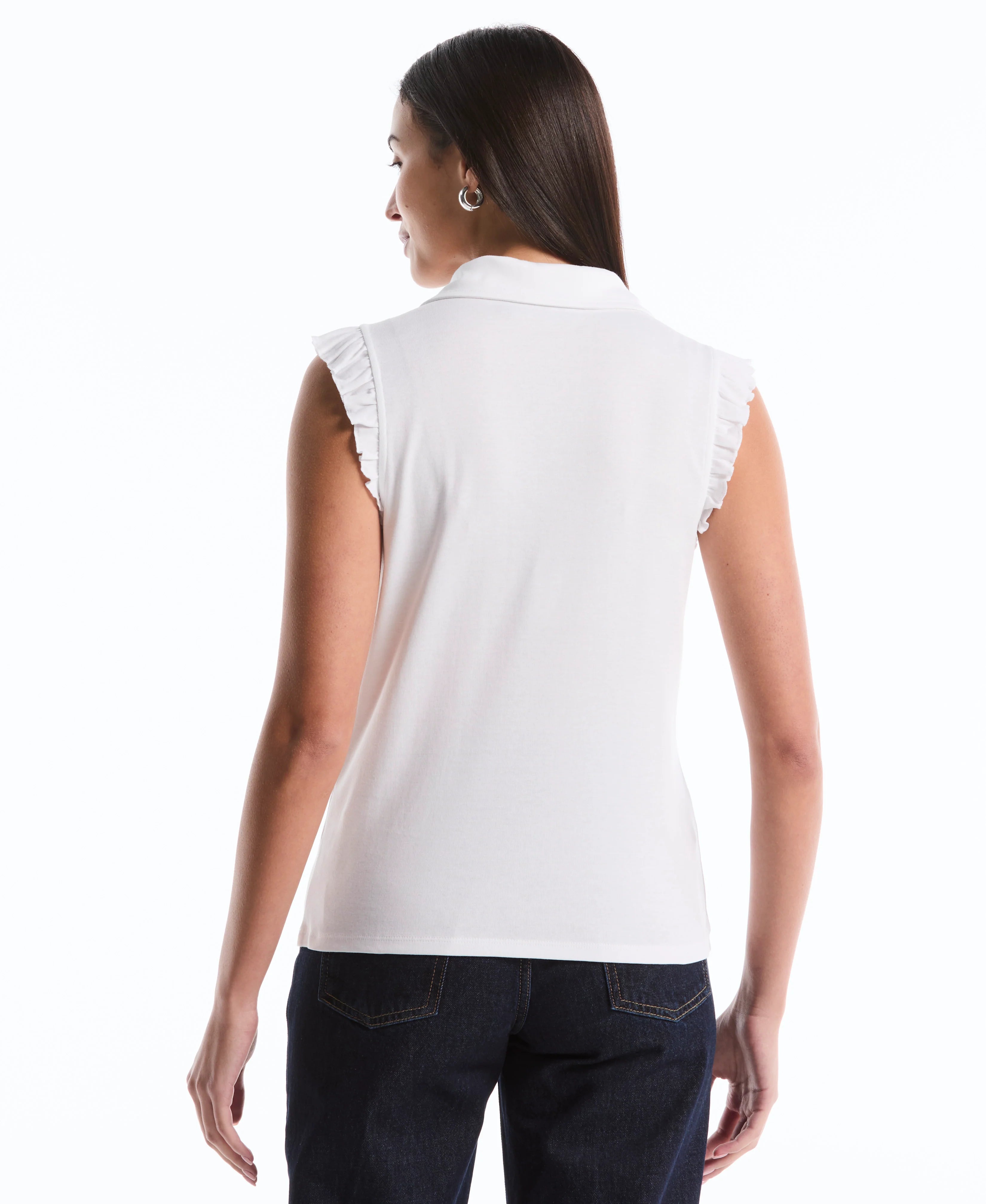 Ruffle Polo