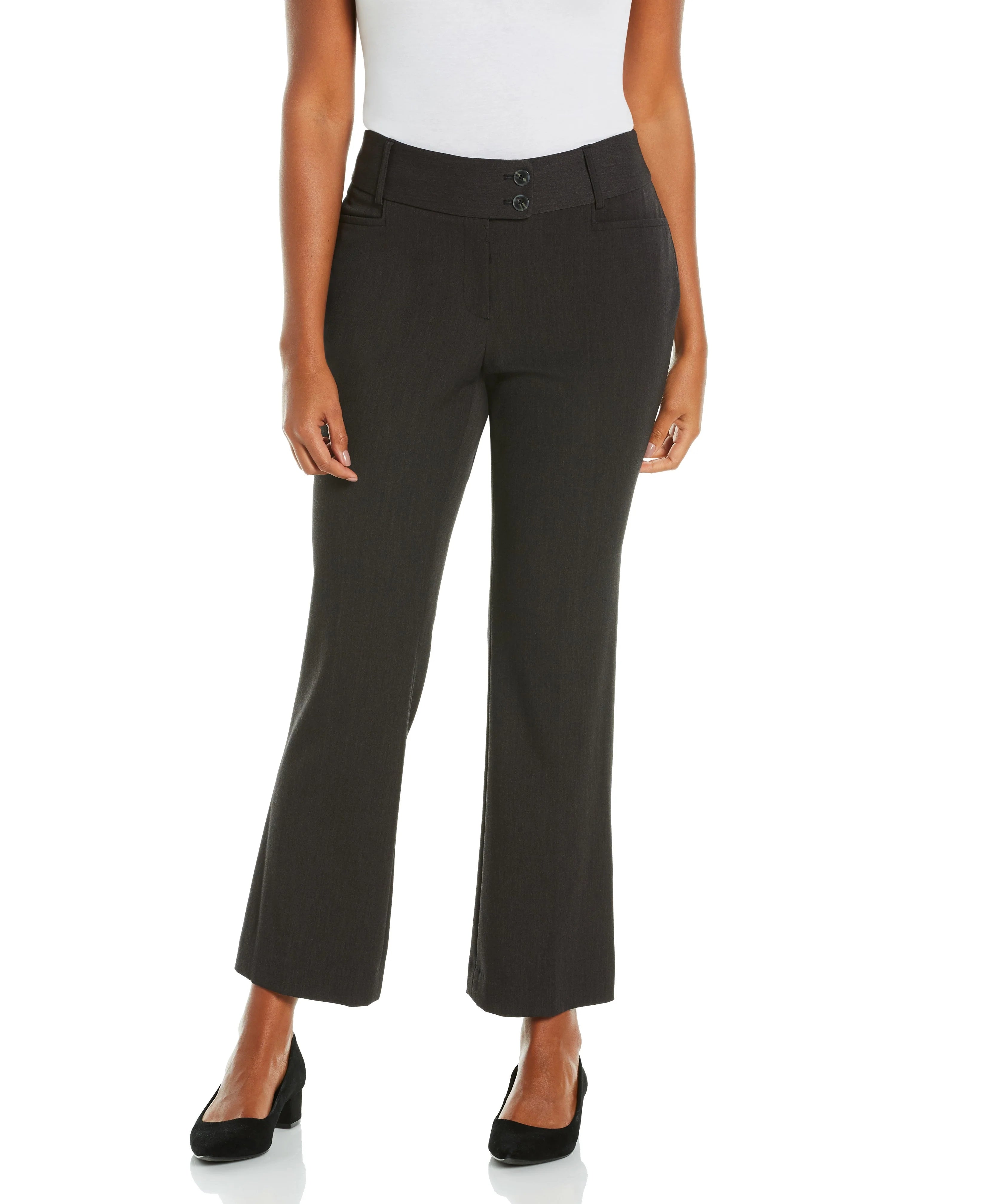 Gabardine Bootcut Pant Short Curvy Fit 29 inseam