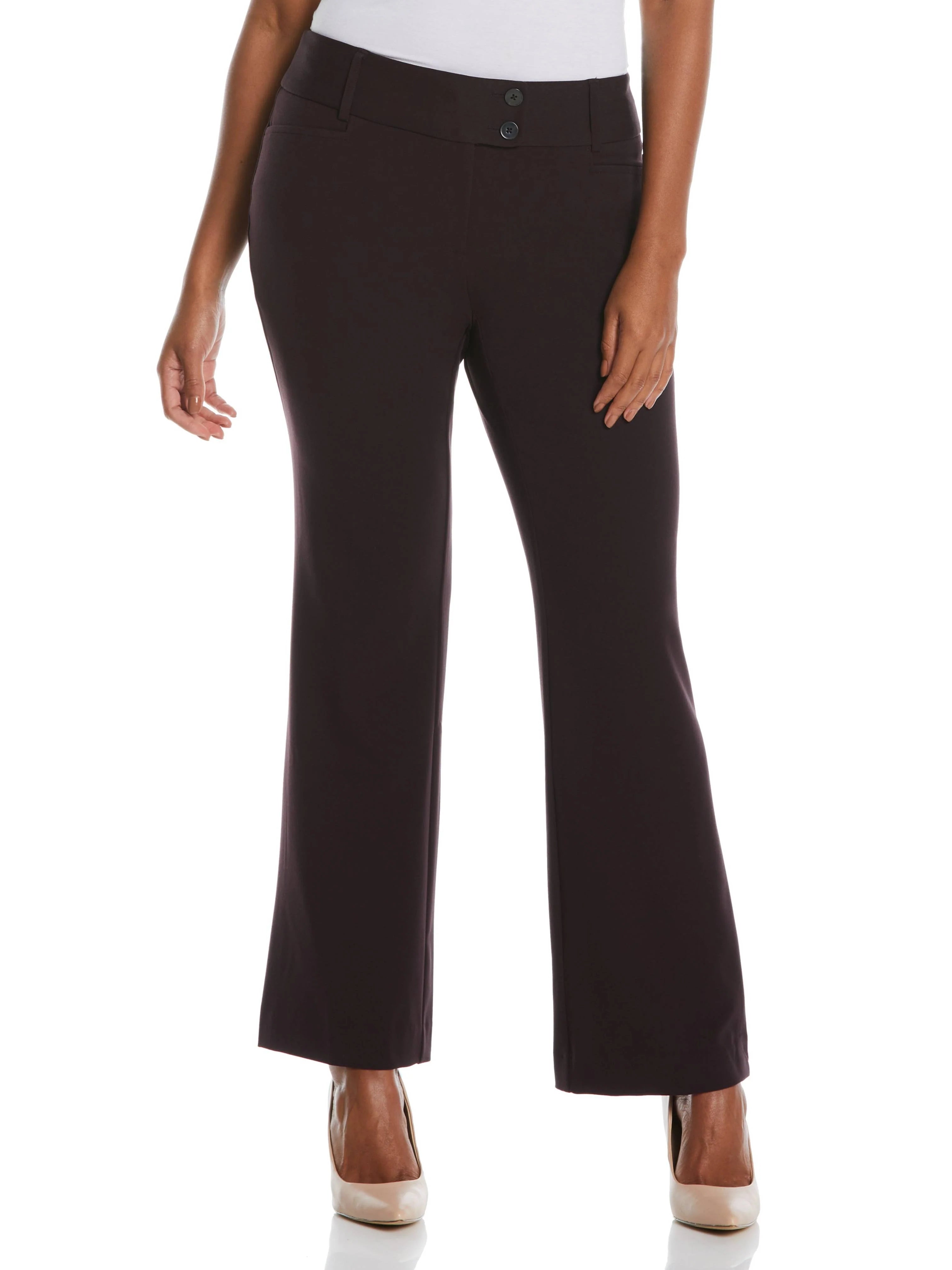 Gabardine Bootcut Pant Curvy Fit