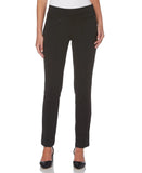 Petite Ponte Knit Slim Leg Pant Comfort Fit