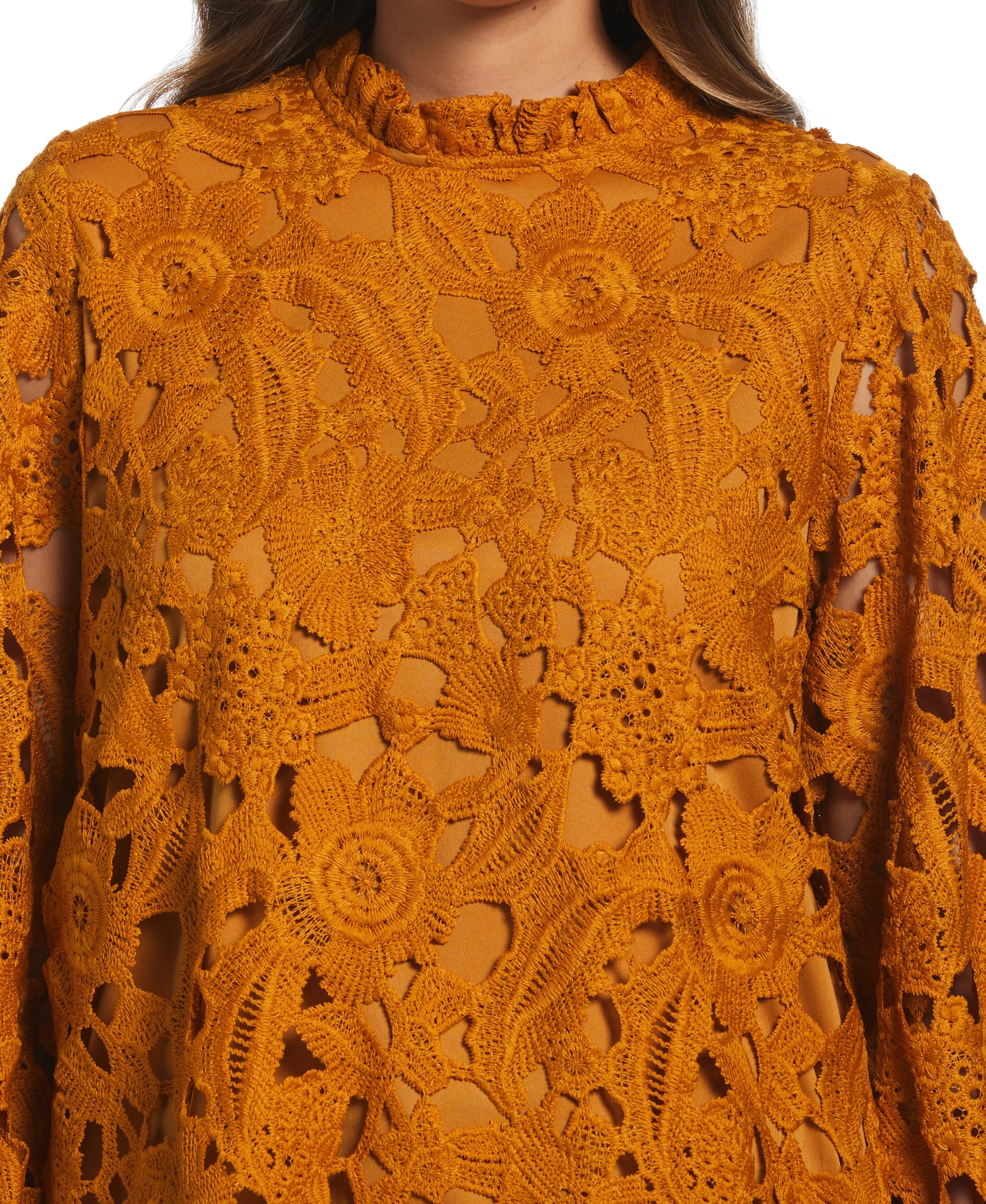 3 4 Sleeve Lace Top