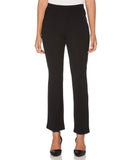 Petite Ponte Knit Slim Leg Pant Comfort Fit