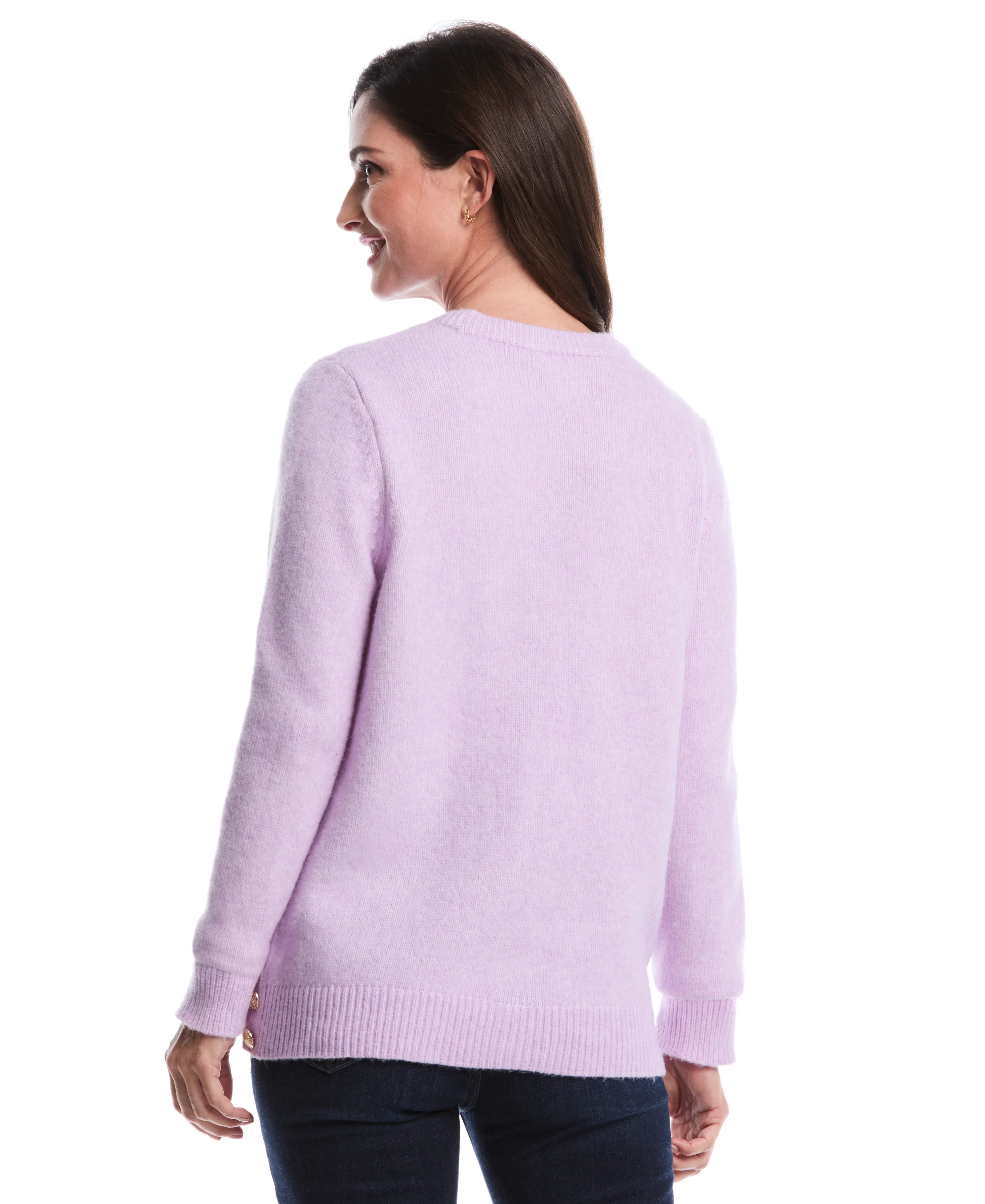 Crew Neck Novelty Sweater
