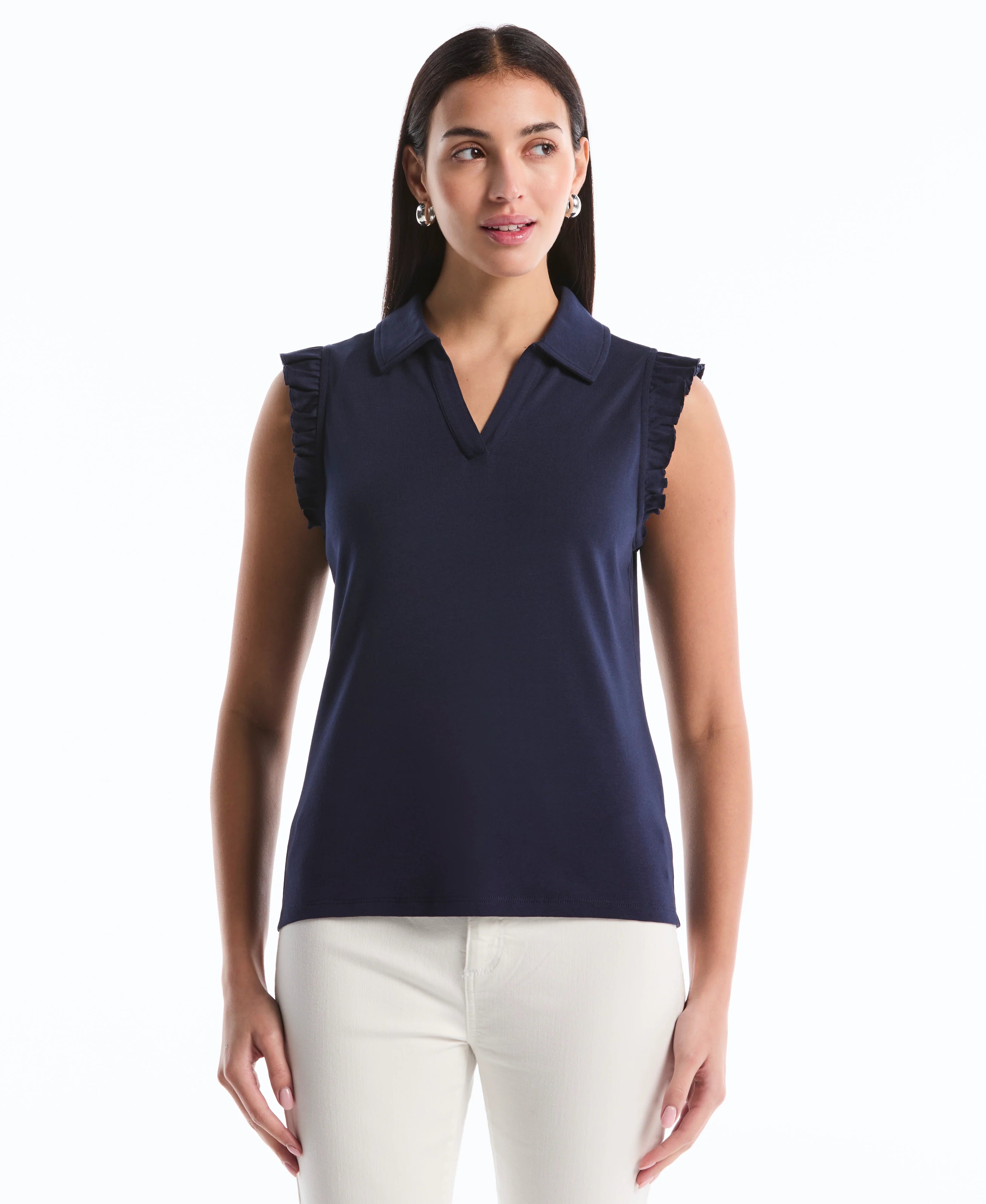 Ruffle Polo