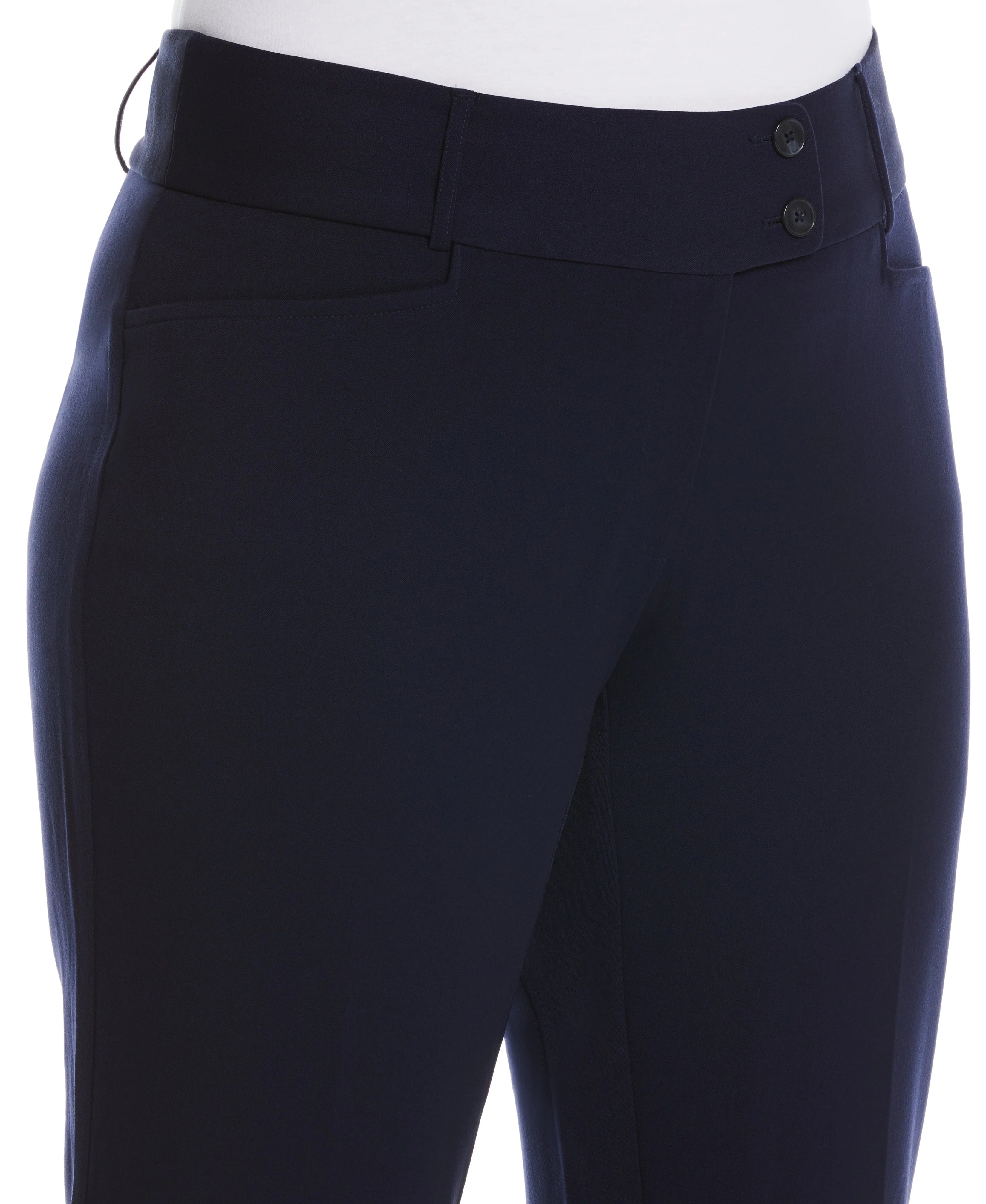 Plus Size Curvy Fit Boot Cut Pant Curvy Fit